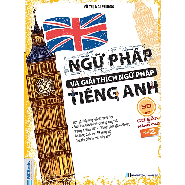 bộ ngữ pháp và giải thích ngữ pháp tiếng anh cơ bản và nâng cao - tập 2