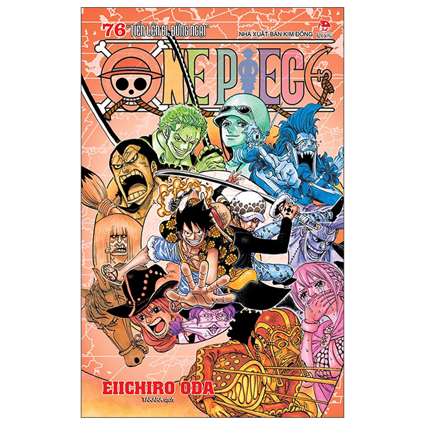 Bo
						
										
										One Piece - Tap 76 - Tien Len Di, Dung Ngai - Ban Bia Ao (Tai Ban 2022)