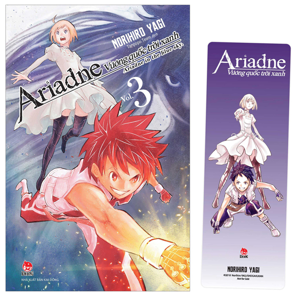 bộ vương quốc trời xanh ariadne - ariadne in the blue sky - tập 3 - tặng kèm bookmark