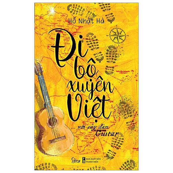 đi bộ xuyên việt với cây đàn guitar