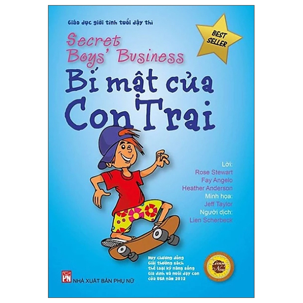 giáo dục giới tính tuổi dậy thì - bí mật của con trai (tái bản 2025)