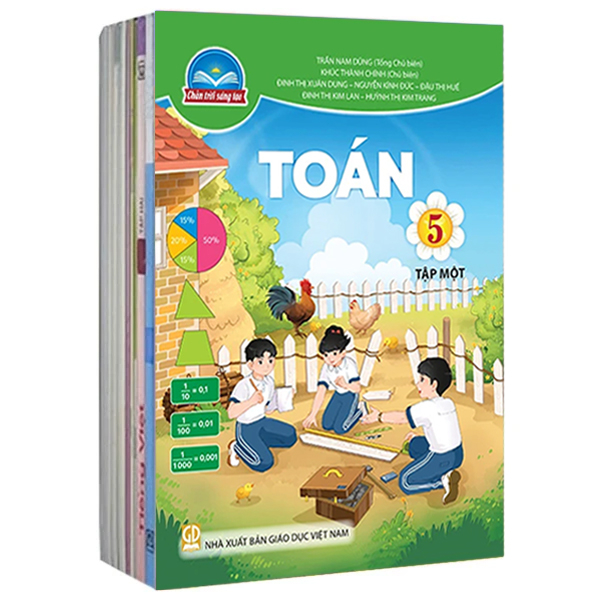 sách giáo khoa bộ lớp 5 - chân trời sáng tạo - sách bài học (bộ 13 cuốn) (mỹ thuật bản 1) (chuẩn)